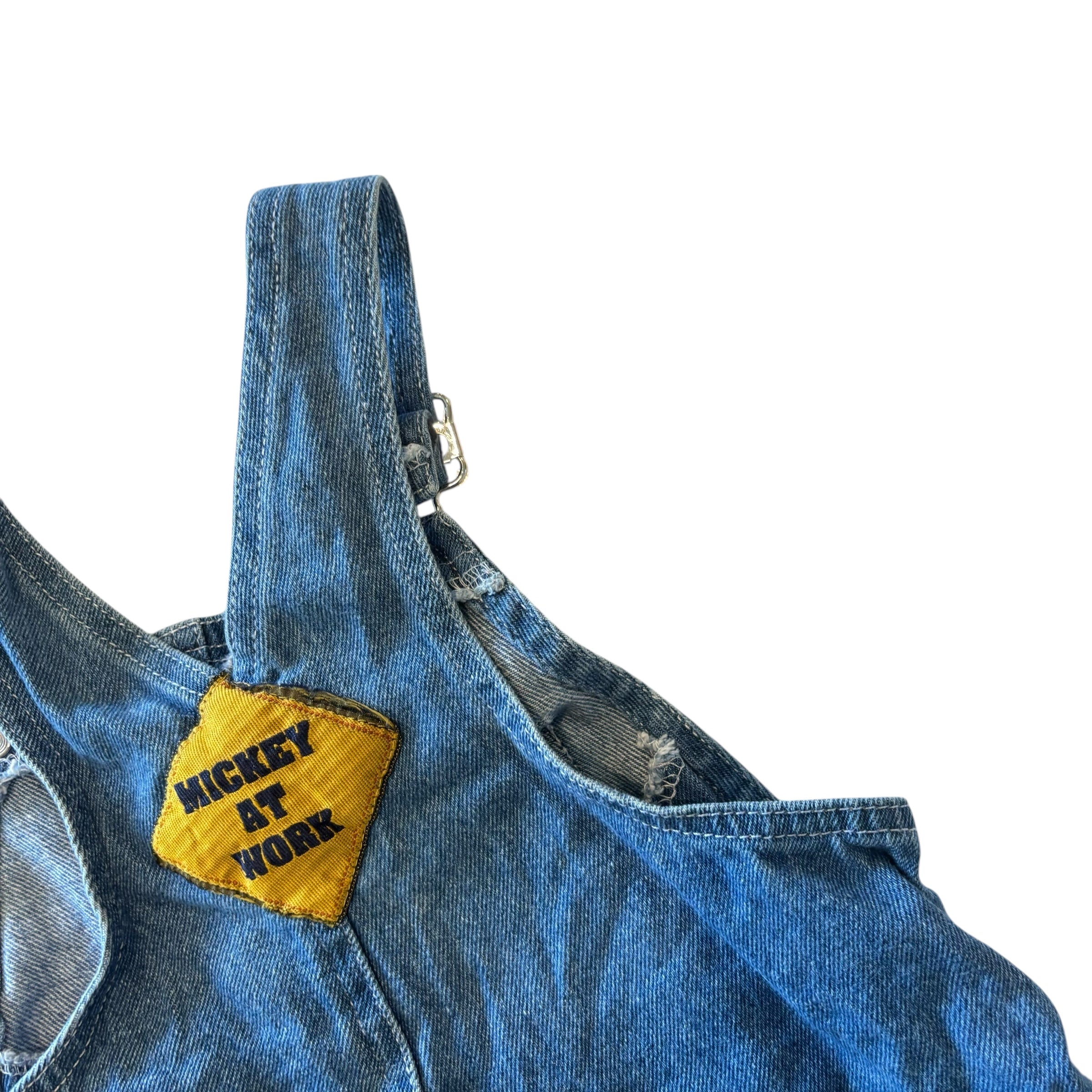 Vintage Mickey Mouse Overalls (18m)